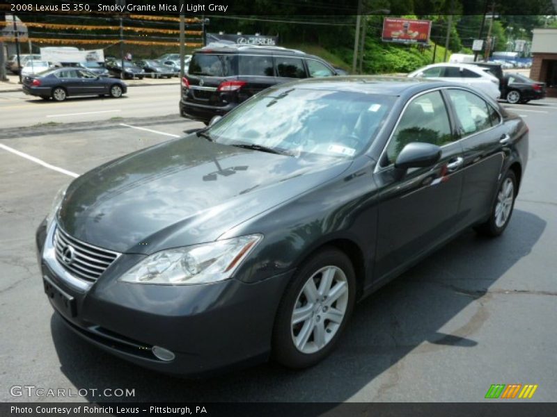 Smoky Granite Mica / Light Gray 2008 Lexus ES 350