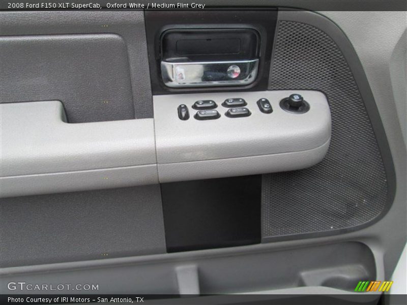 Oxford White / Medium Flint Grey 2008 Ford F150 XLT SuperCab