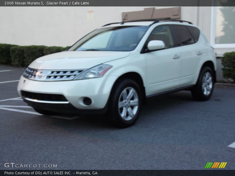 Glacier Pearl / Cafe Latte 2006 Nissan Murano S