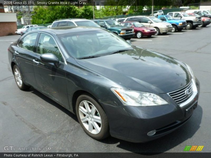 Smoky Granite Mica / Light Gray 2008 Lexus ES 350