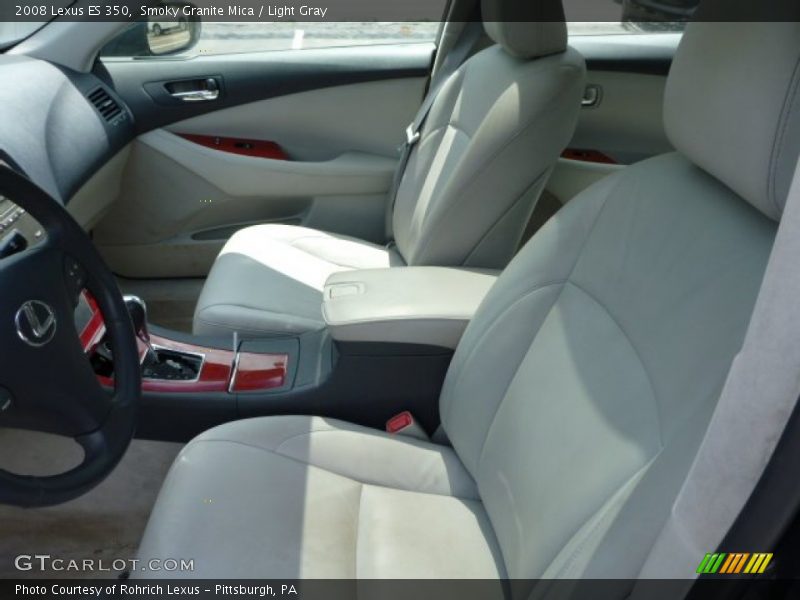 Smoky Granite Mica / Light Gray 2008 Lexus ES 350