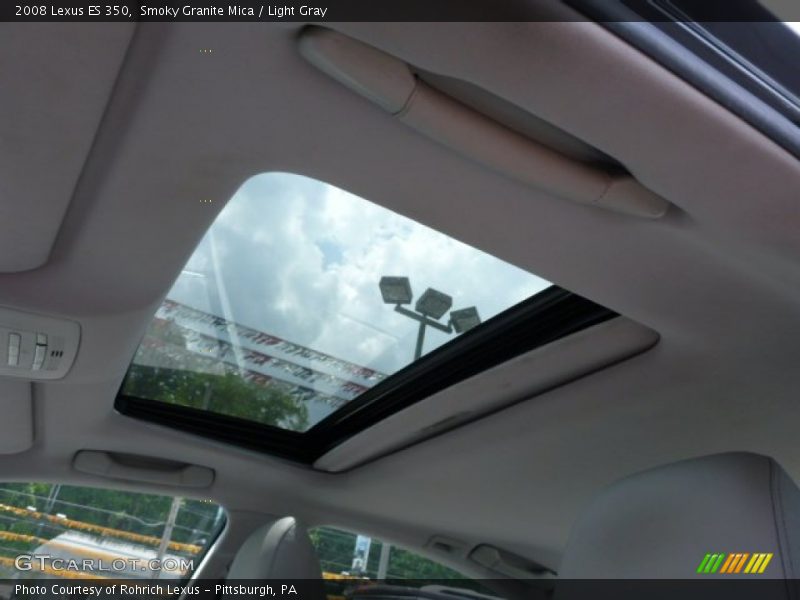 Smoky Granite Mica / Light Gray 2008 Lexus ES 350