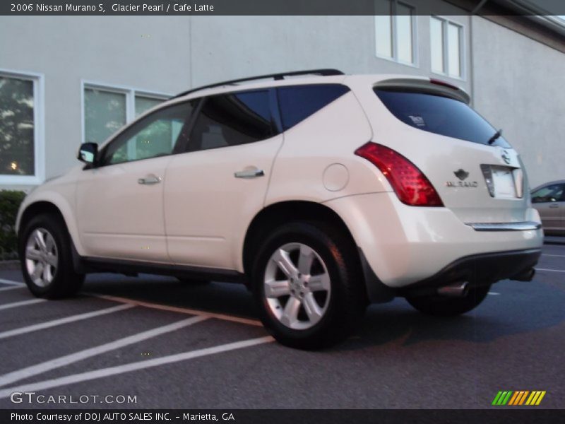Glacier Pearl / Cafe Latte 2006 Nissan Murano S