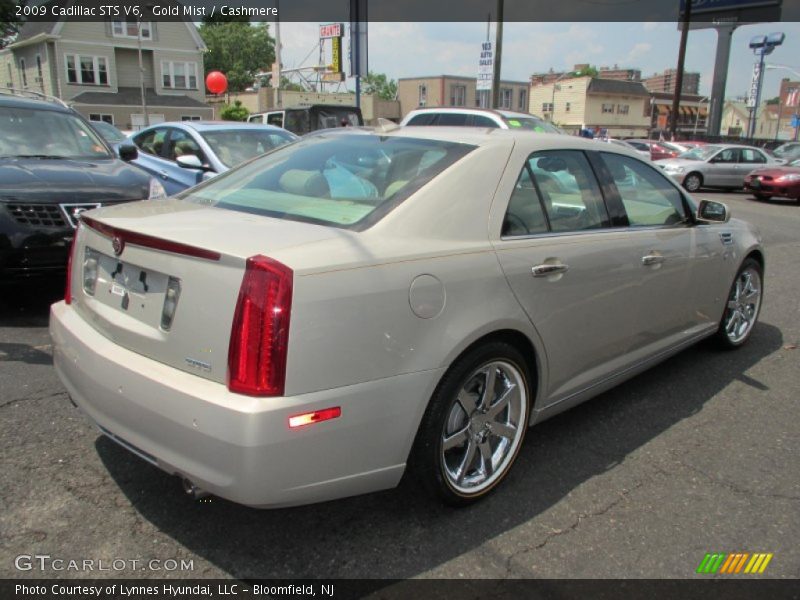 Gold Mist / Cashmere 2009 Cadillac STS V6