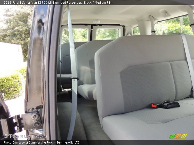 Rear Seat of 2013 E Series Van E350 XLT Extended Passenger