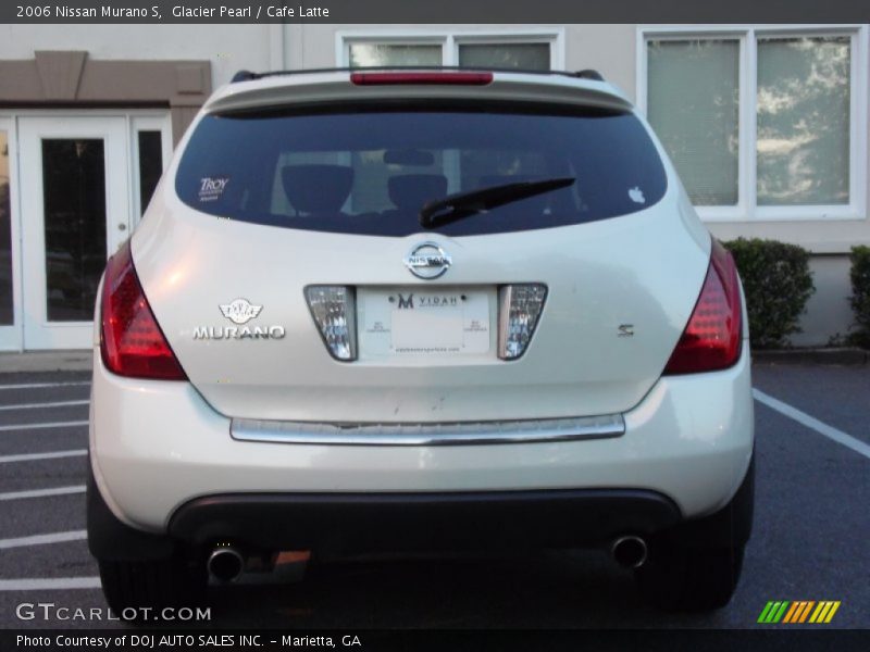 Glacier Pearl / Cafe Latte 2006 Nissan Murano S