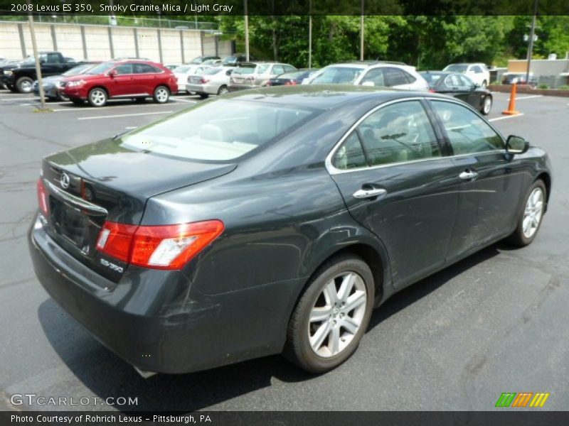 Smoky Granite Mica / Light Gray 2008 Lexus ES 350