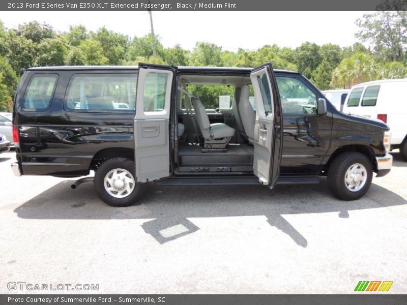  2013 E Series Van E350 XLT Extended Passenger Black