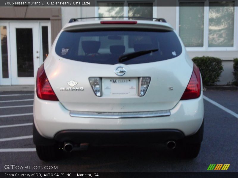 Glacier Pearl / Cafe Latte 2006 Nissan Murano S