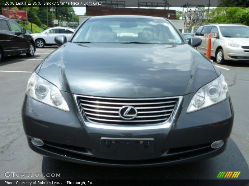 Smoky Granite Mica / Light Gray 2008 Lexus ES 350