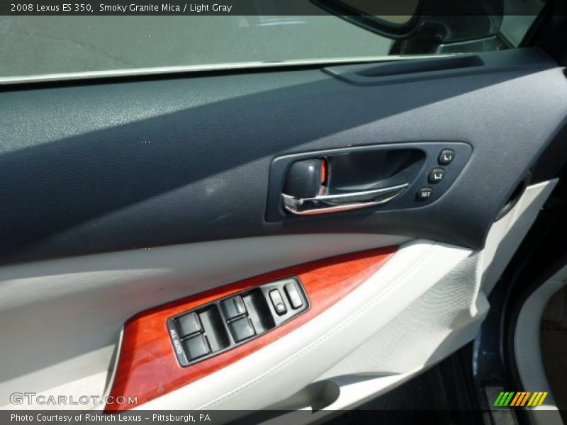Smoky Granite Mica / Light Gray 2008 Lexus ES 350