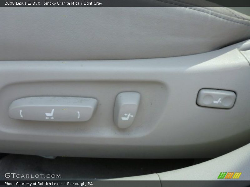 Smoky Granite Mica / Light Gray 2008 Lexus ES 350