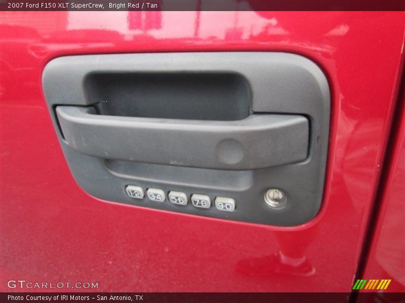 Bright Red / Tan 2007 Ford F150 XLT SuperCrew