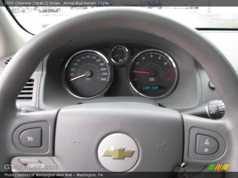 Arrival Blue Metallic / Gray 2005 Chevrolet Cobalt LS Sedan