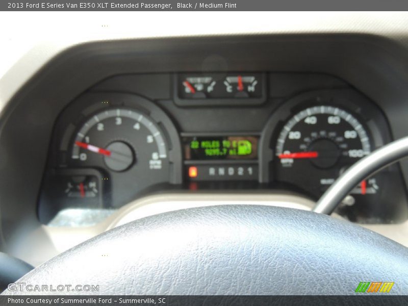 Black / Medium Flint 2013 Ford E Series Van E350 XLT Extended Passenger