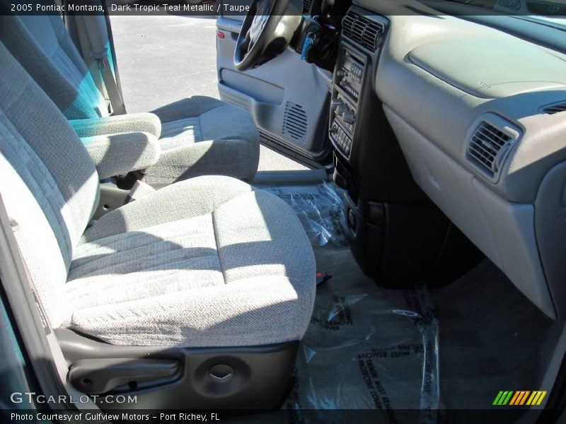 Dark Tropic Teal Metallic / Taupe 2005 Pontiac Montana