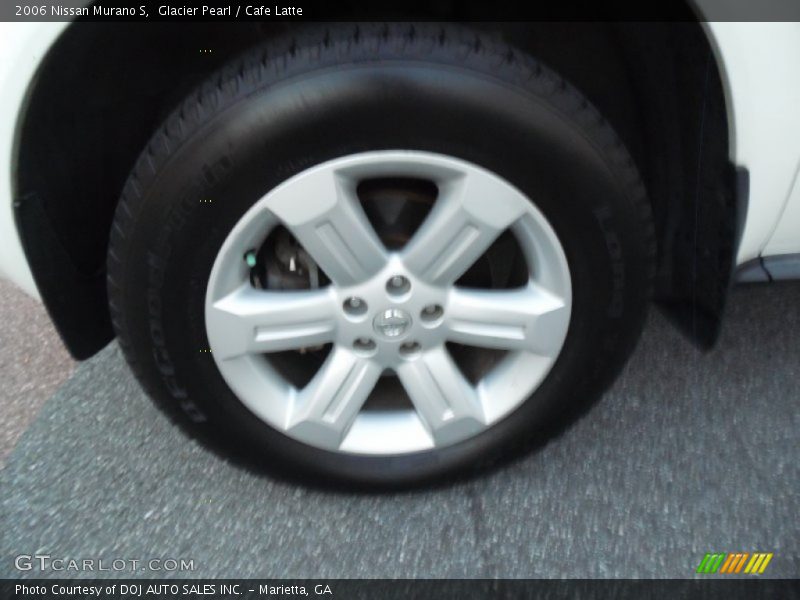 Glacier Pearl / Cafe Latte 2006 Nissan Murano S