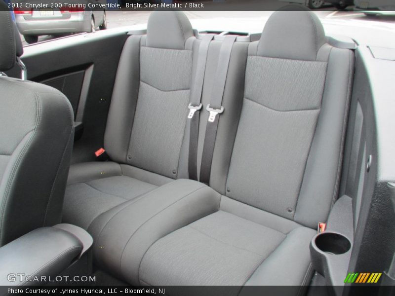 Bright Silver Metallic / Black 2012 Chrysler 200 Touring Convertible