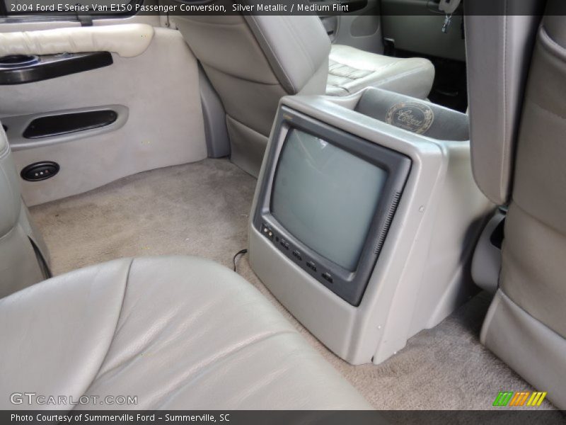 Silver Metallic / Medium Flint 2004 Ford E Series Van E150 Passenger Conversion