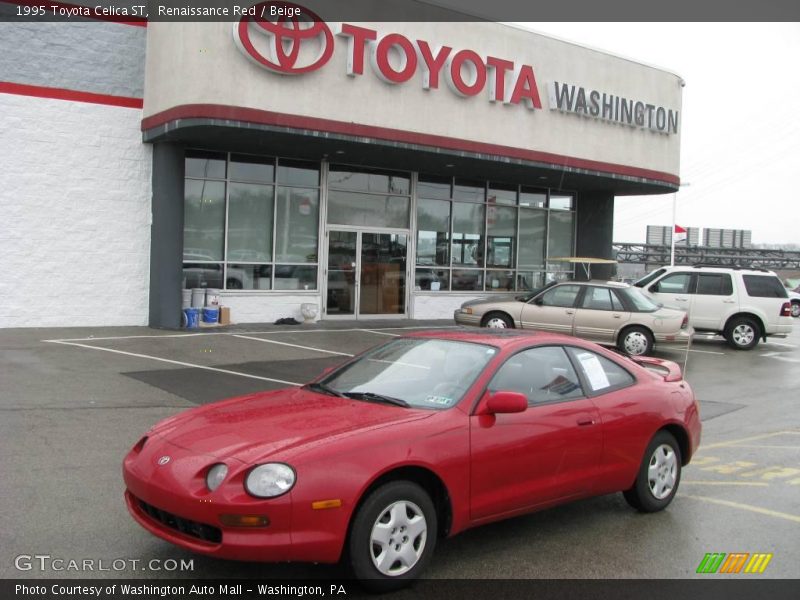 Renaissance Red / Beige 1995 Toyota Celica ST