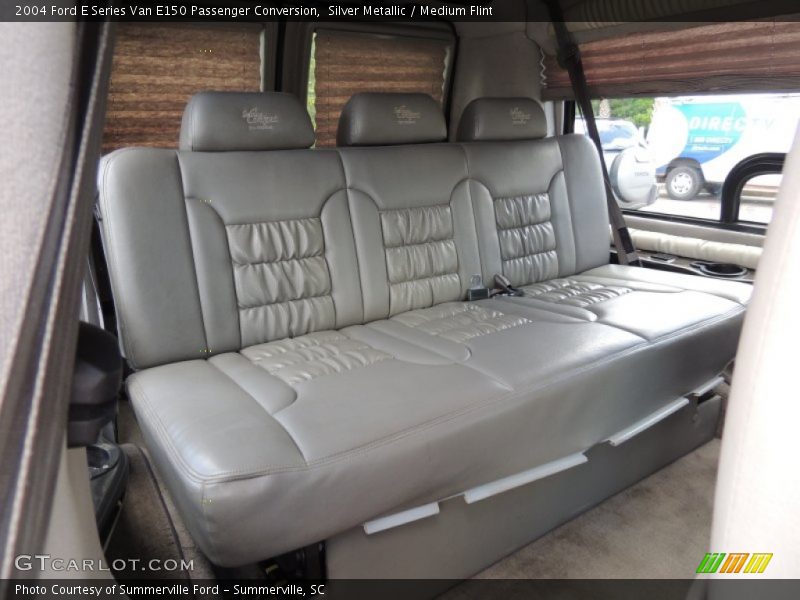 Silver Metallic / Medium Flint 2004 Ford E Series Van E150 Passenger Conversion