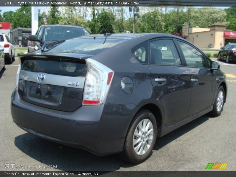  2013 Prius Plug-in Advanced Hybrid Winter Gray Metallic