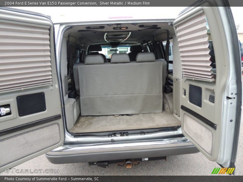 Silver Metallic / Medium Flint 2004 Ford E Series Van E150 Passenger Conversion