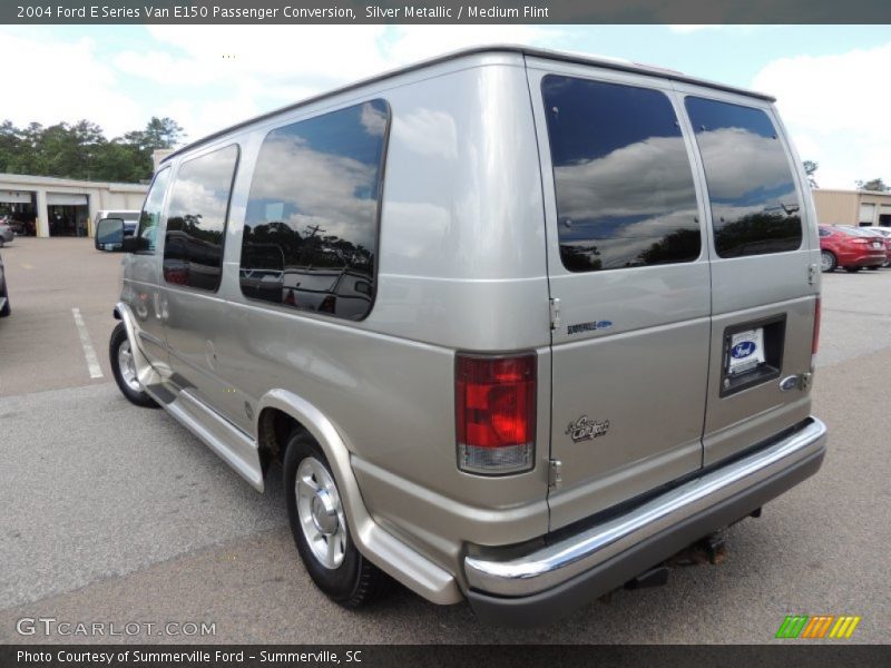 Silver Metallic / Medium Flint 2004 Ford E Series Van E150 Passenger Conversion