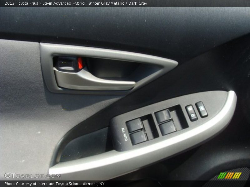 Controls of 2013 Prius Plug-in Advanced Hybrid