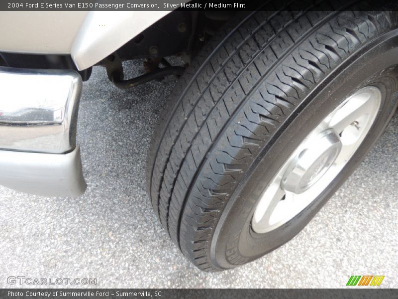 Silver Metallic / Medium Flint 2004 Ford E Series Van E150 Passenger Conversion