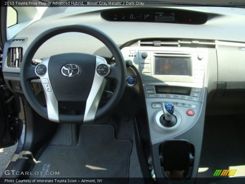 Dashboard of 2013 Prius Plug-in Advanced Hybrid