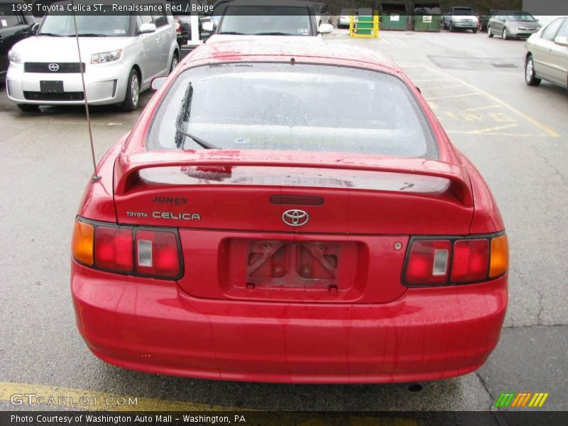 Renaissance Red / Beige 1995 Toyota Celica ST