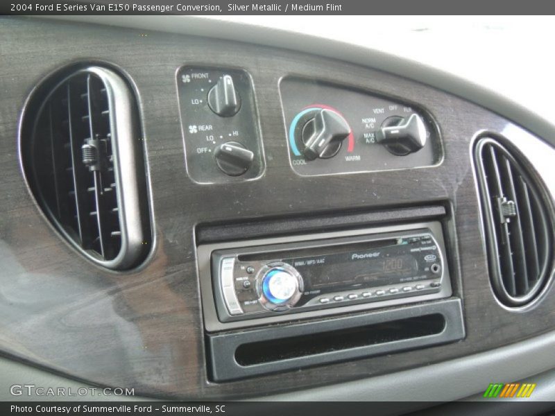 Silver Metallic / Medium Flint 2004 Ford E Series Van E150 Passenger Conversion