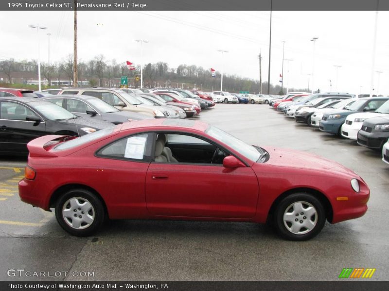 Renaissance Red / Beige 1995 Toyota Celica ST