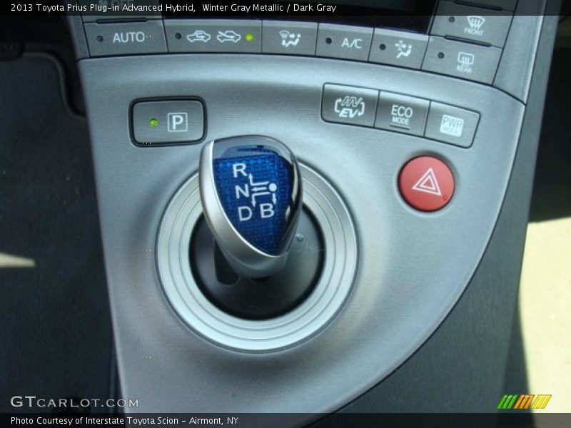  2013 Prius Plug-in Advanced Hybrid ECVT Automatic Shifter