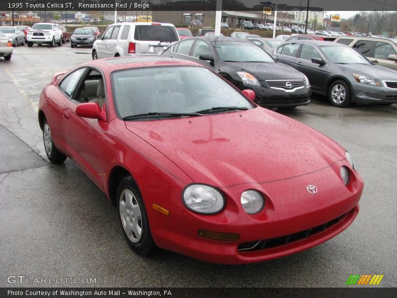 Renaissance Red / Beige 1995 Toyota Celica ST