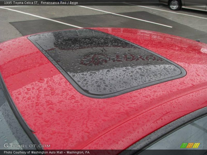 Renaissance Red / Beige 1995 Toyota Celica ST