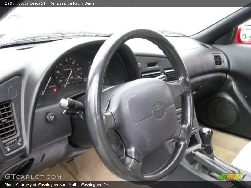 Renaissance Red / Beige 1995 Toyota Celica ST