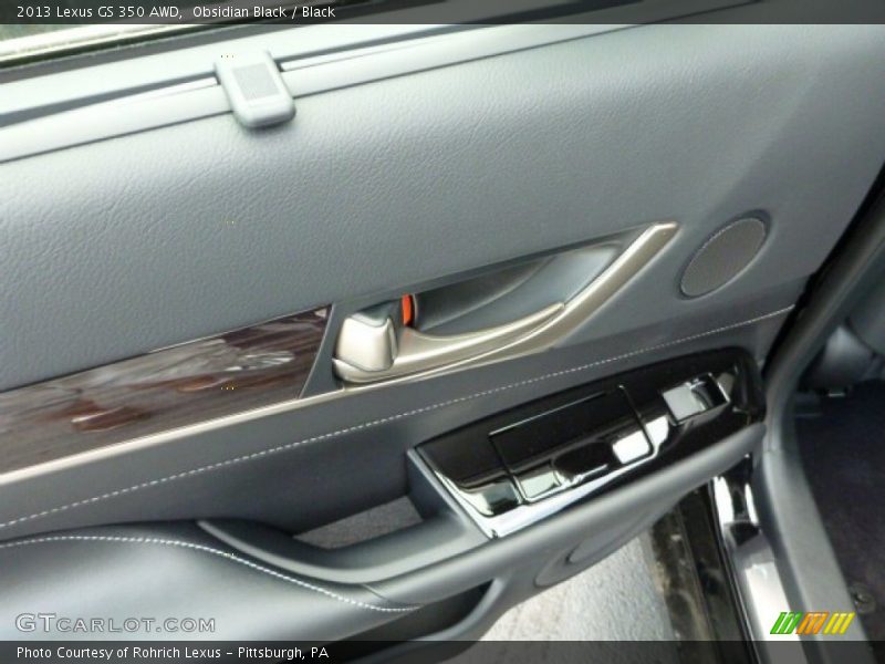 Obsidian Black / Black 2013 Lexus GS 350 AWD