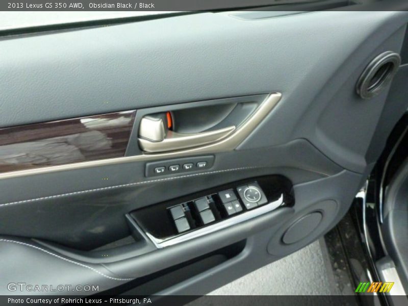 Obsidian Black / Black 2013 Lexus GS 350 AWD