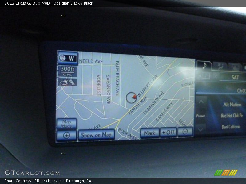 Obsidian Black / Black 2013 Lexus GS 350 AWD