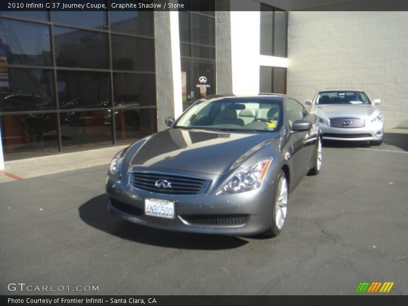 Graphite Shadow / Stone 2010 Infiniti G 37 Journey Coupe