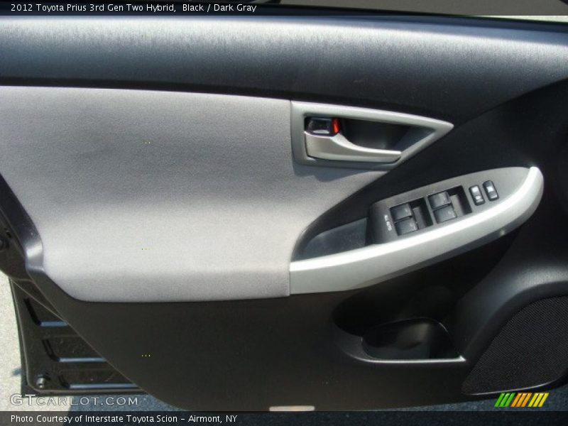 Black / Dark Gray 2012 Toyota Prius 3rd Gen Two Hybrid