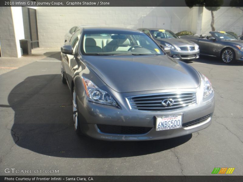 Graphite Shadow / Stone 2010 Infiniti G 37 Journey Coupe