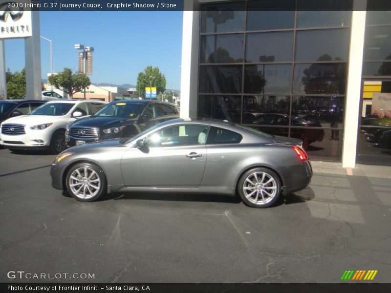 Graphite Shadow / Stone 2010 Infiniti G 37 Journey Coupe