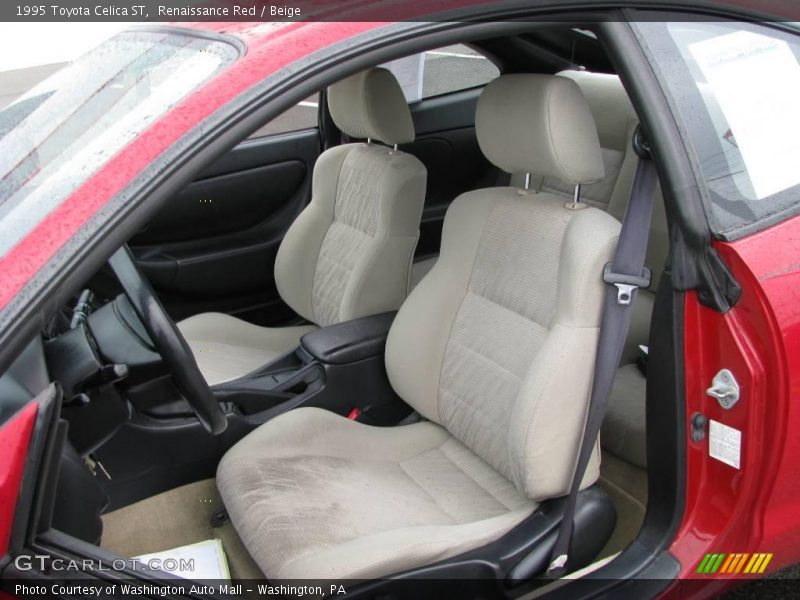 Renaissance Red / Beige 1995 Toyota Celica ST
