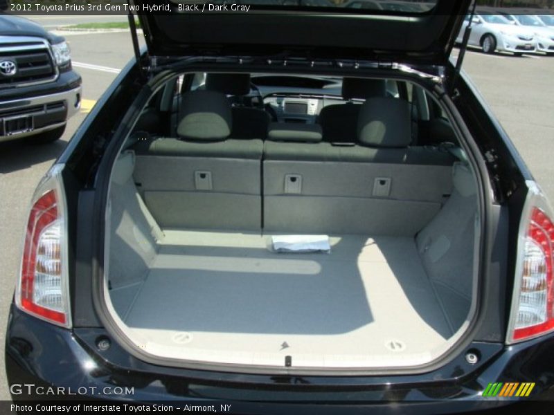 Black / Dark Gray 2012 Toyota Prius 3rd Gen Two Hybrid