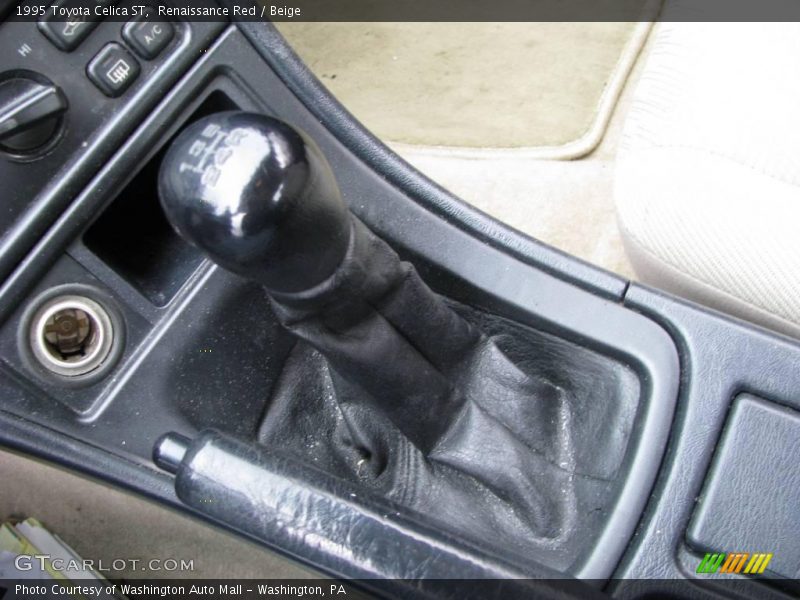 Renaissance Red / Beige 1995 Toyota Celica ST
