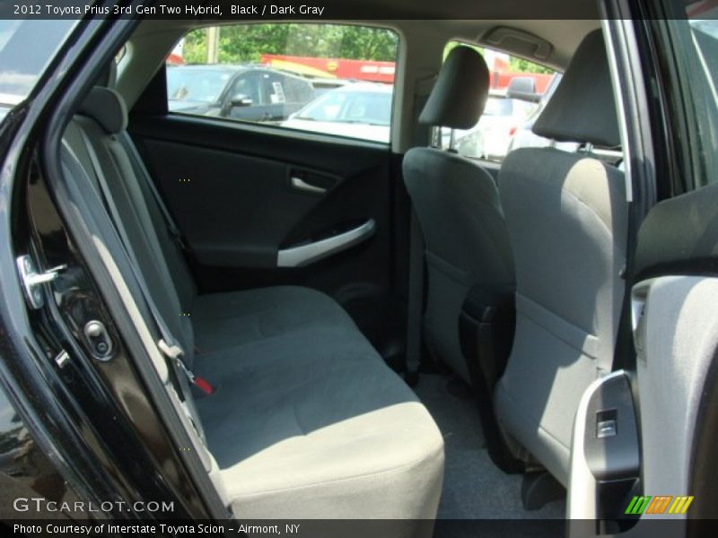 Black / Dark Gray 2012 Toyota Prius 3rd Gen Two Hybrid