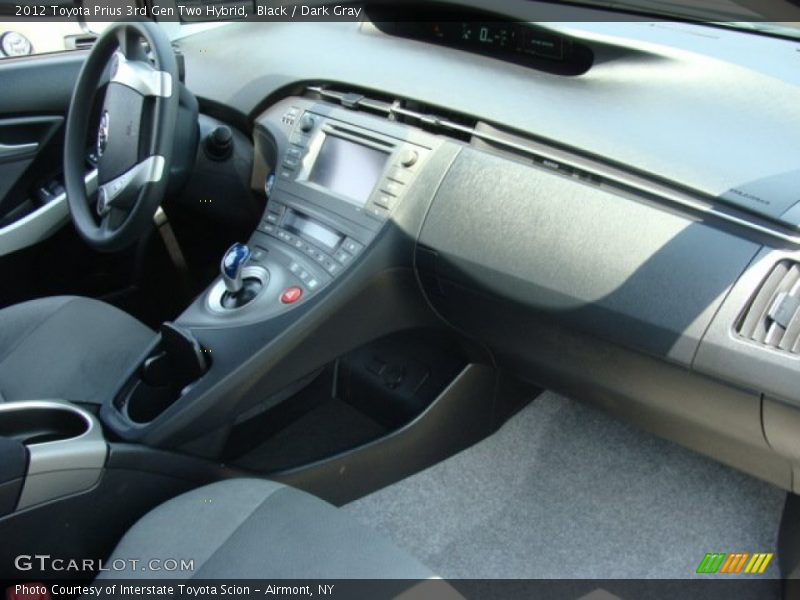 Black / Dark Gray 2012 Toyota Prius 3rd Gen Two Hybrid